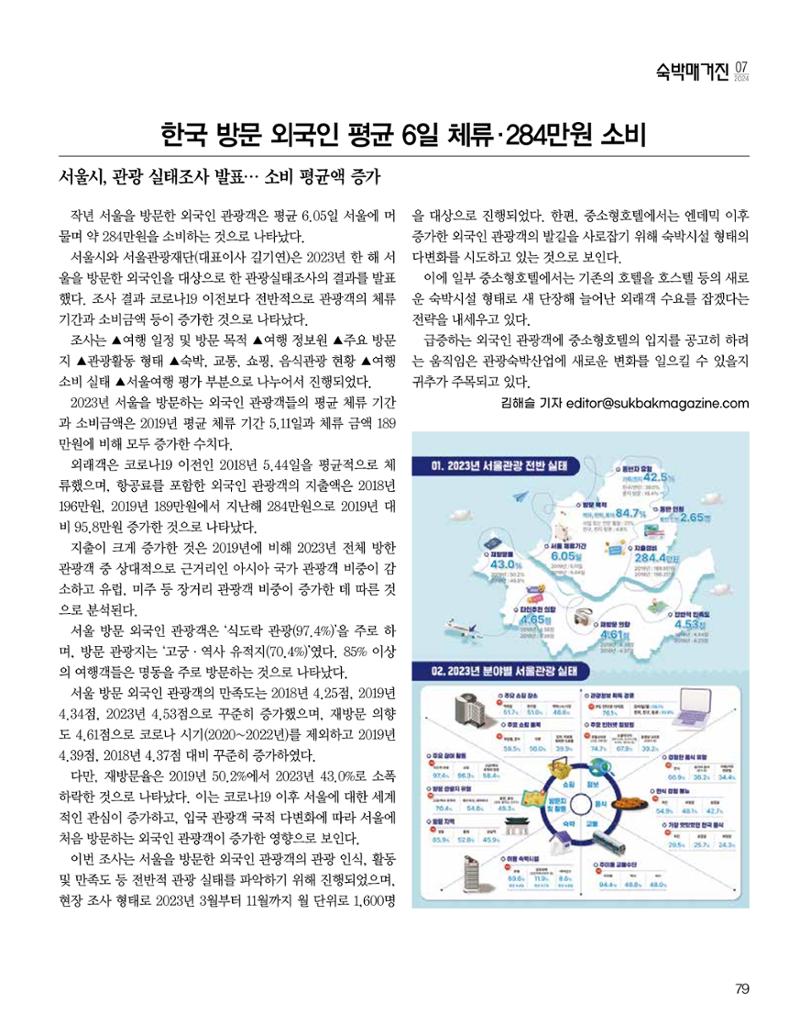 숙박매거진 2024. 7. 80페이지