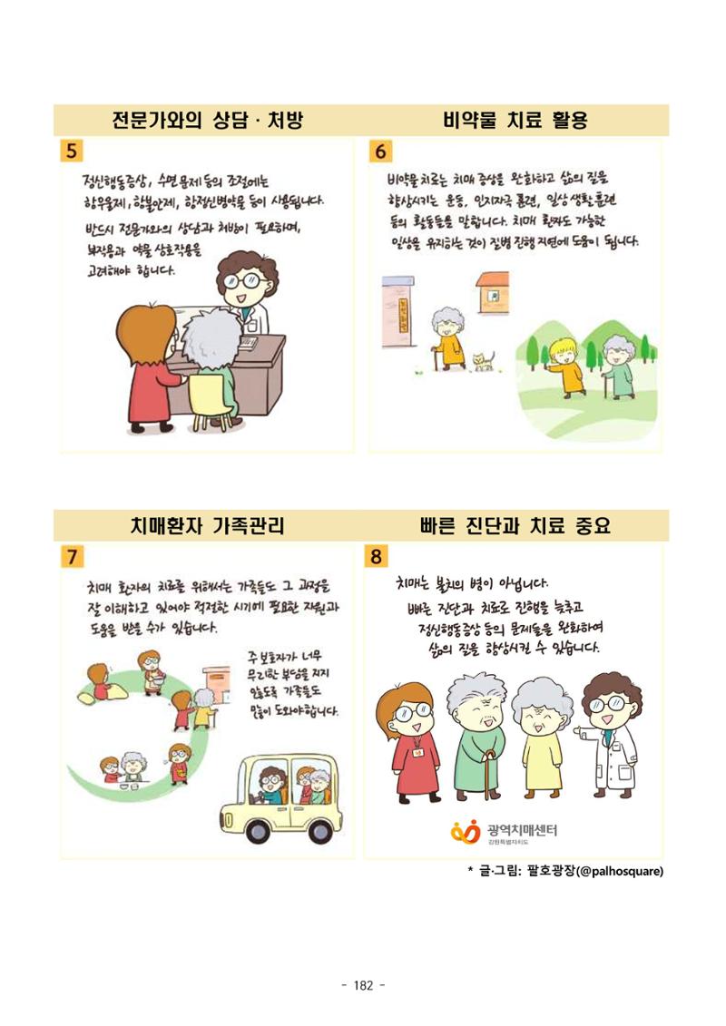 두뇌건강놀이책1(증보개정판) 진행자 매뉴얼 184페이지