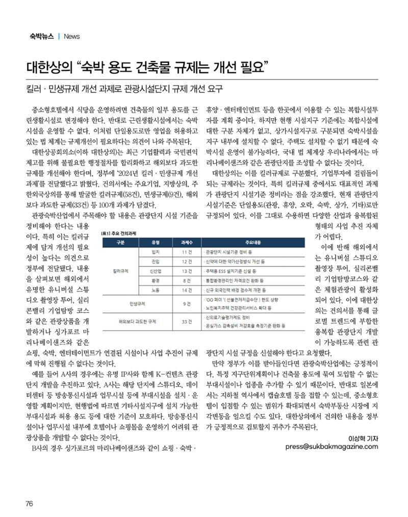 숙박매거진 2024. 5. 77페이지
