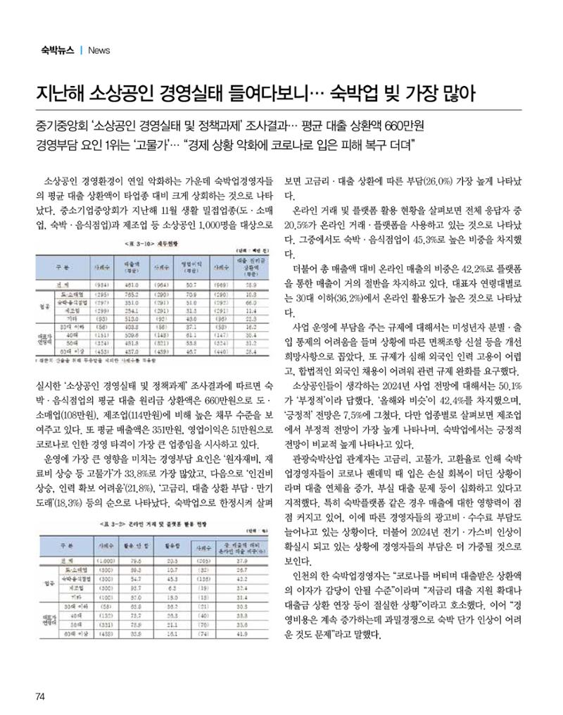숙박매거진 2024. 1. 75페이지