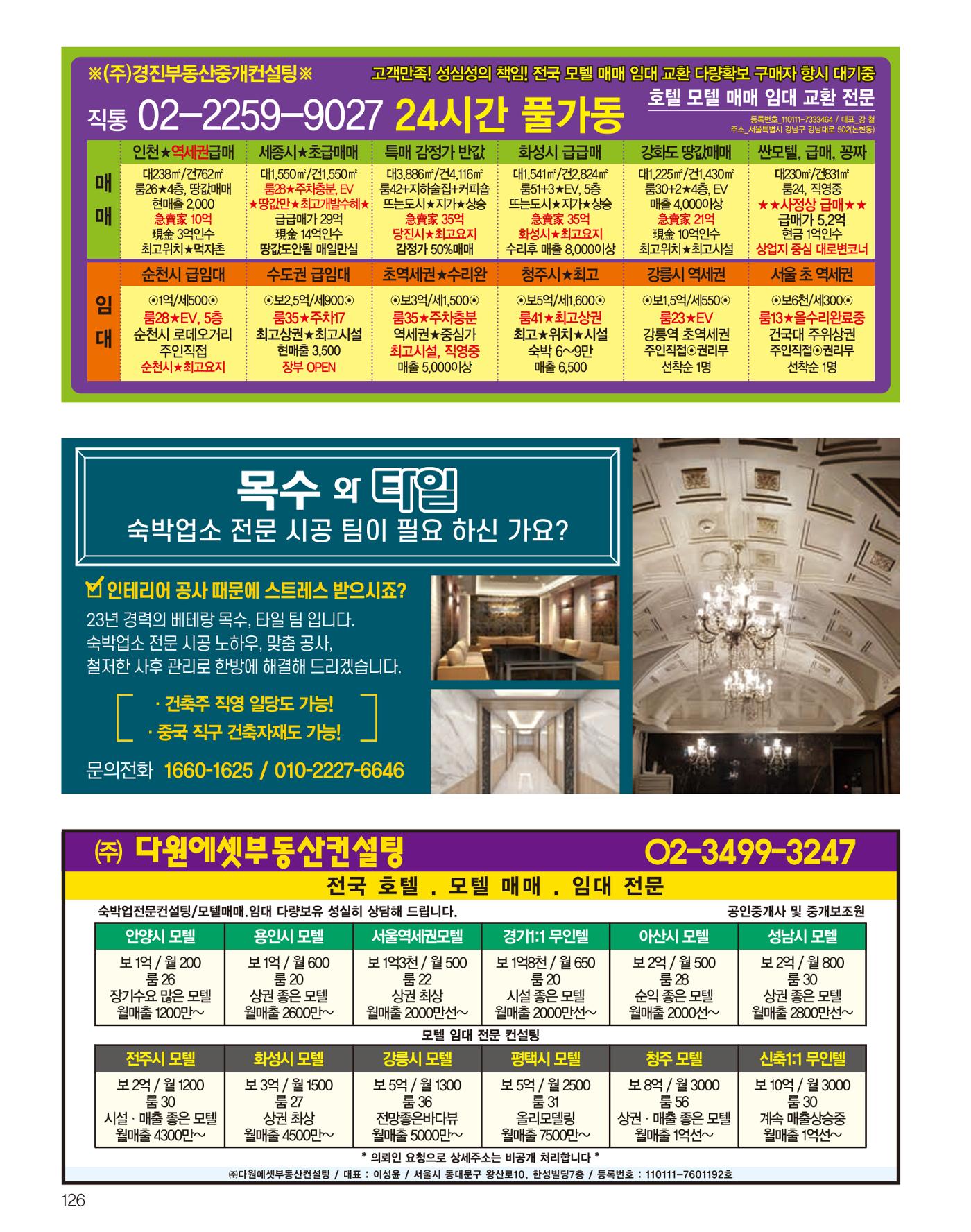 숙박매거진 2023. 01. 127페이지
