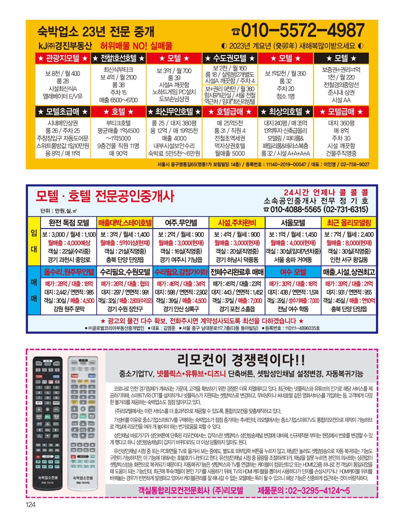 숙박매거진 2024. 03. 125페이지