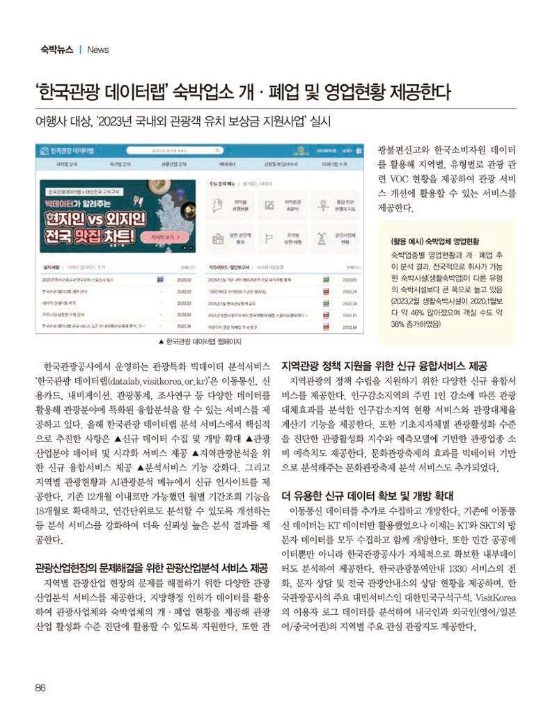 숙박매거진 2023. 04 87페이지
