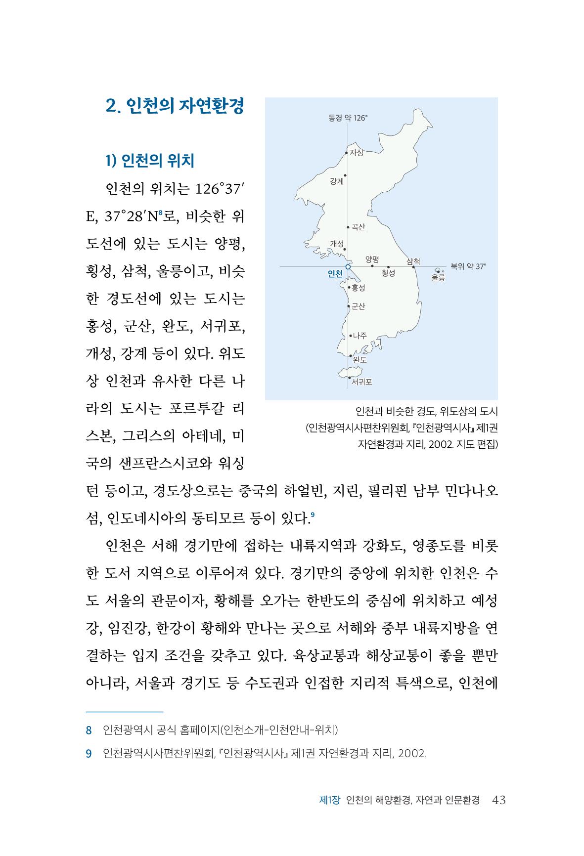 인천시청 인천광역시사 제15호 44페이지