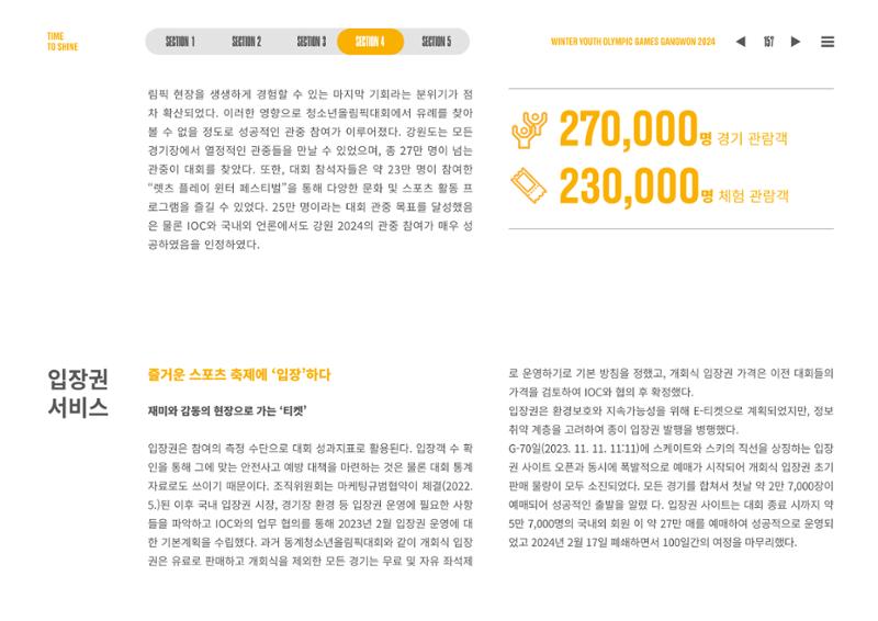 2024 강원 동계청소년올림픽 대회 공식리포트 157페이지
