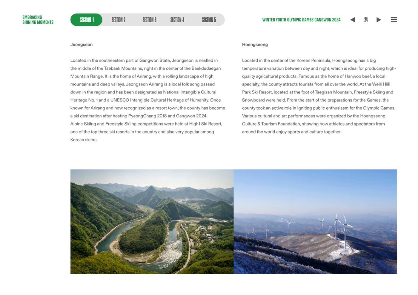 WINTER YOUTH OLYMPIC GAMES GANGWON 2024 OFFICIAL REPORT 24페이지