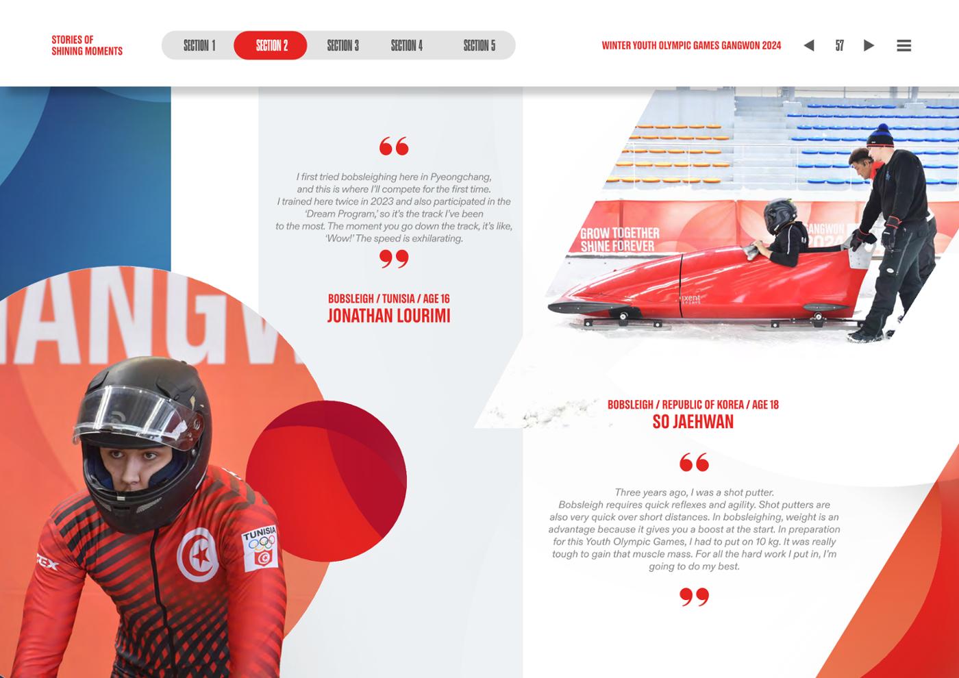 WINTER YOUTH OLYMPIC GAMES GANGWON 2024 OFFICIAL REPORT 57페이지