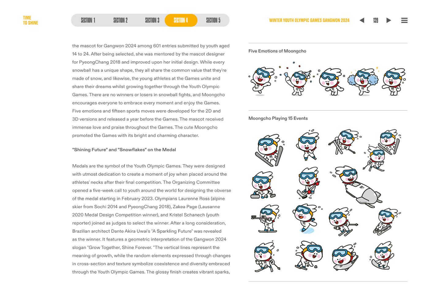 WINTER YOUTH OLYMPIC GAMES GANGWON 2024 OFFICIAL REPORT 139페이지