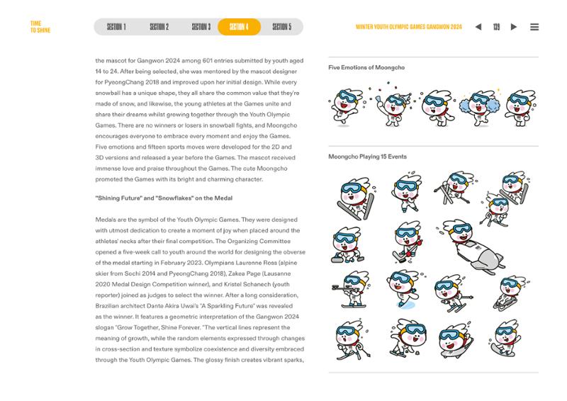 WINTER YOUTH OLYMPIC GAMES GANGWON 2024 OFFICIAL REPORT 139페이지