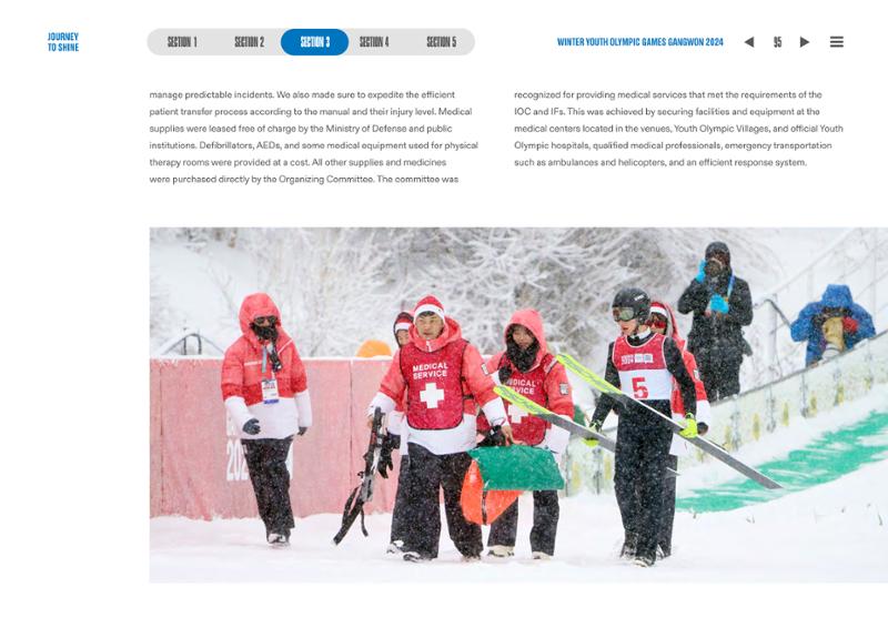 WINTER YOUTH OLYMPIC GAMES GANGWON 2024 OFFICIAL REPORT 95페이지