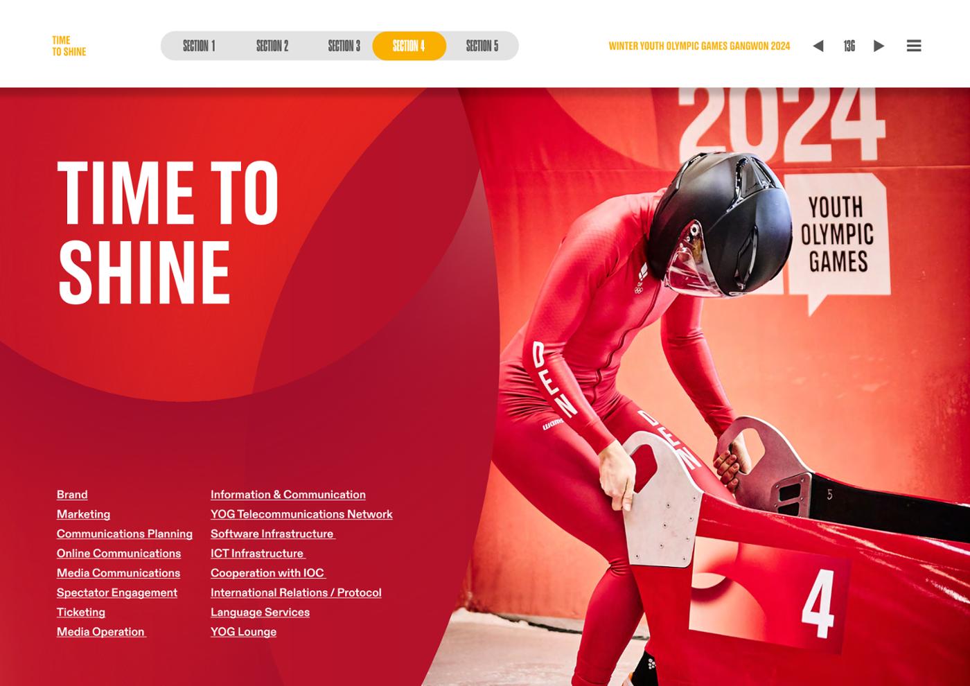 WINTER YOUTH OLYMPIC GAMES GANGWON 2024 OFFICIAL REPORT 136페이지
