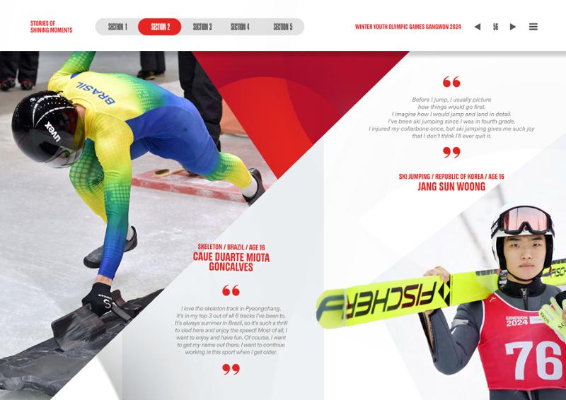 WINTER YOUTH OLYMPIC GAMES GANGWON 2024 OFFICIAL REPORT 56페이지