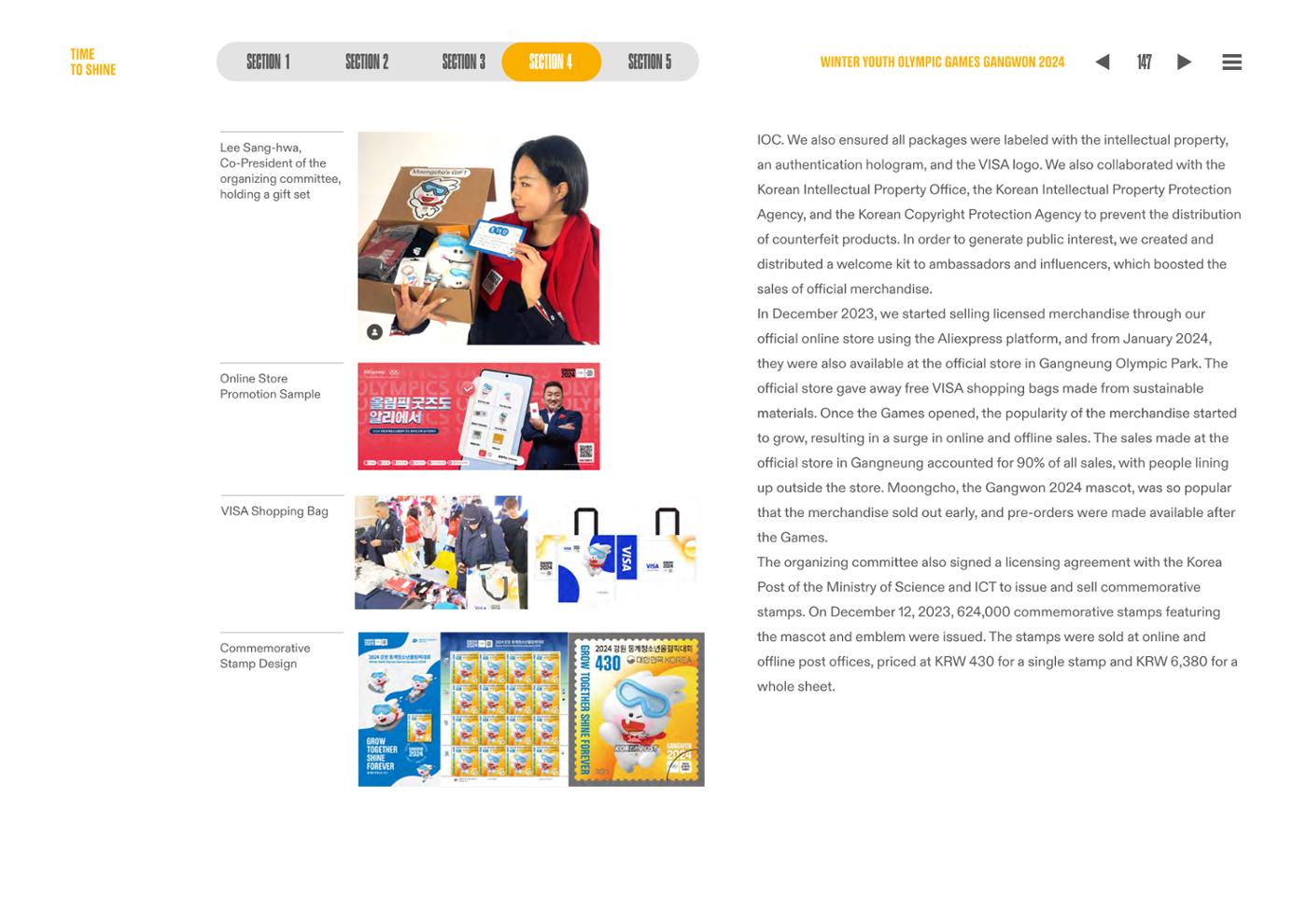 WINTER YOUTH OLYMPIC GAMES GANGWON 2024 OFFICIAL REPORT 147페이지