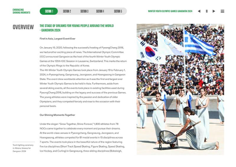 WINTER YOUTH OLYMPIC GAMES GANGWON 2024 OFFICIAL REPORT 18페이지