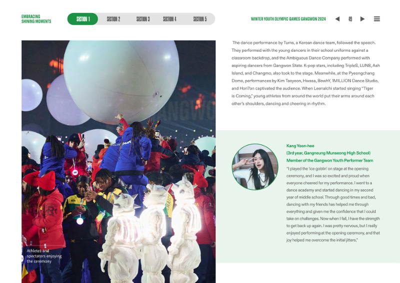 WINTER YOUTH OLYMPIC GAMES GANGWON 2024 OFFICIAL REPORT 49페이지