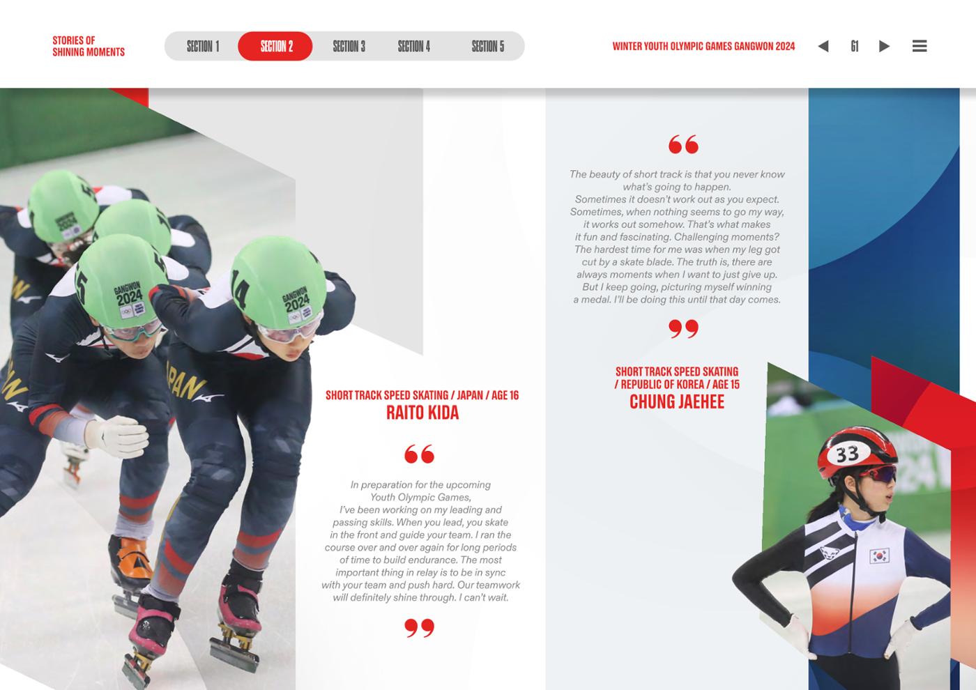 WINTER YOUTH OLYMPIC GAMES GANGWON 2024 OFFICIAL REPORT 61페이지