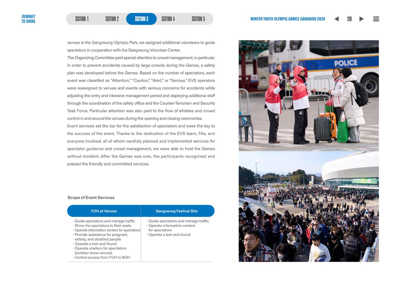 WINTER YOUTH OLYMPIC GAMES GANGWON 2024 OFFICIAL REPORT 120페이지