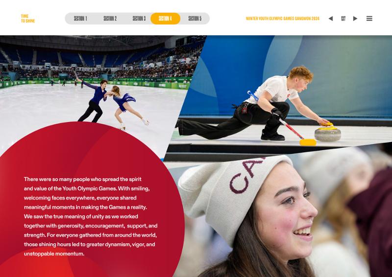 WINTER YOUTH OLYMPIC GAMES GANGWON 2024 OFFICIAL REPORT 137페이지