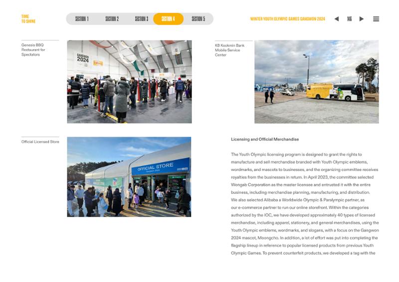 WINTER YOUTH OLYMPIC GAMES GANGWON 2024 OFFICIAL REPORT 146페이지
