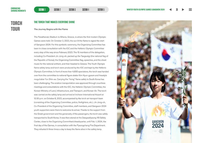 WINTER YOUTH OLYMPIC GAMES GANGWON 2024 OFFICIAL REPORT 39페이지