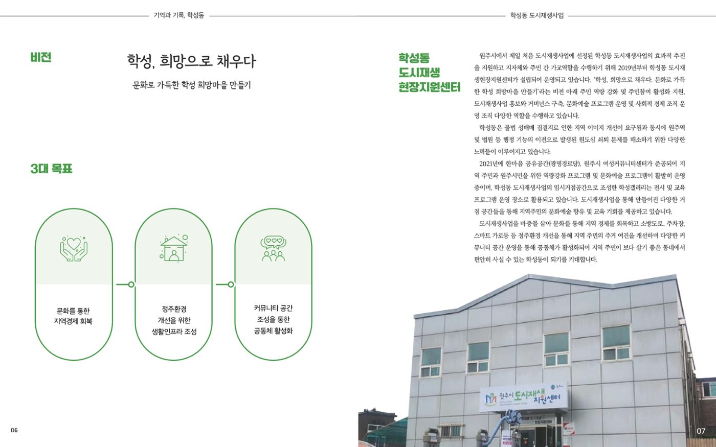 [원주시] 학성동 도시재생 백서 6p
