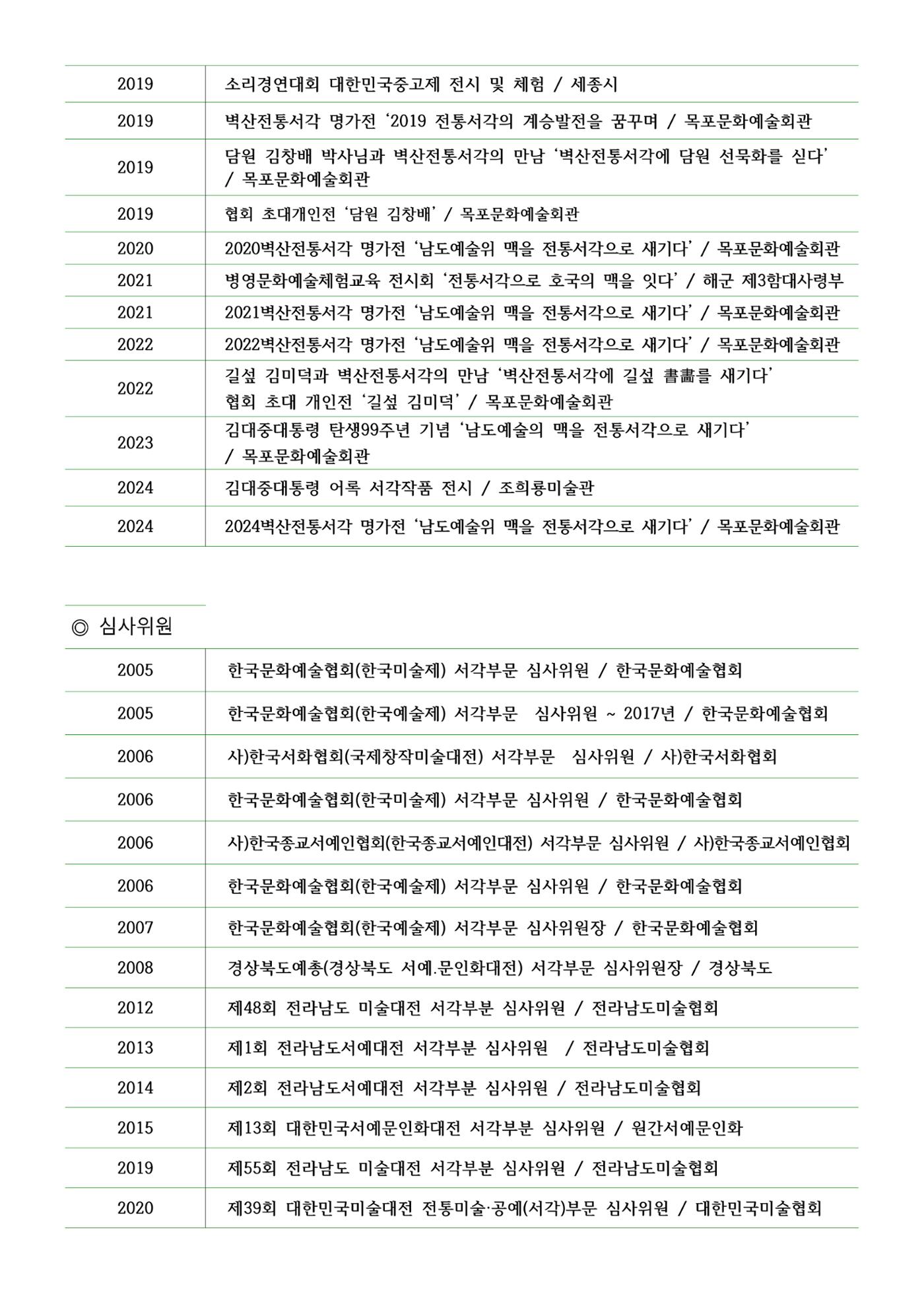 사)벽산전통서각협회 4페이지