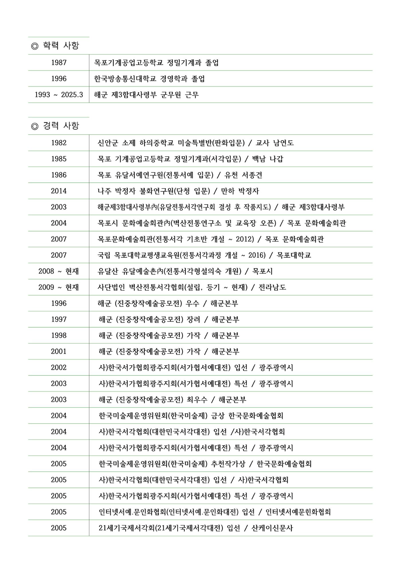 사)벽산전통서각협회 2페이지