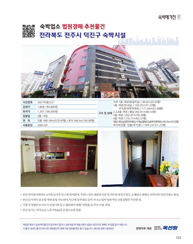 숙박매거진 2022. 02. 124페이지