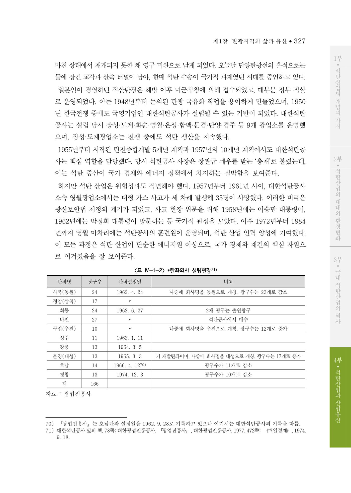 석탄산업의 여정 331페이지