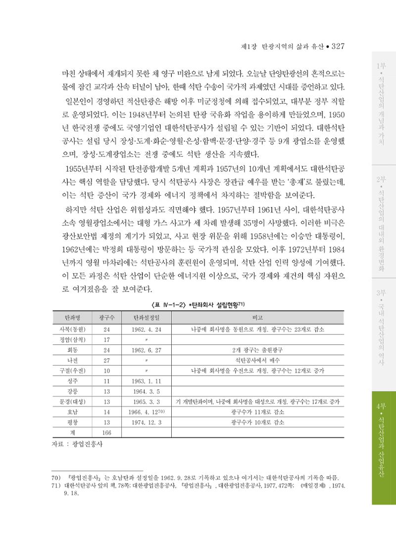 석탄산업의 여정 331페이지