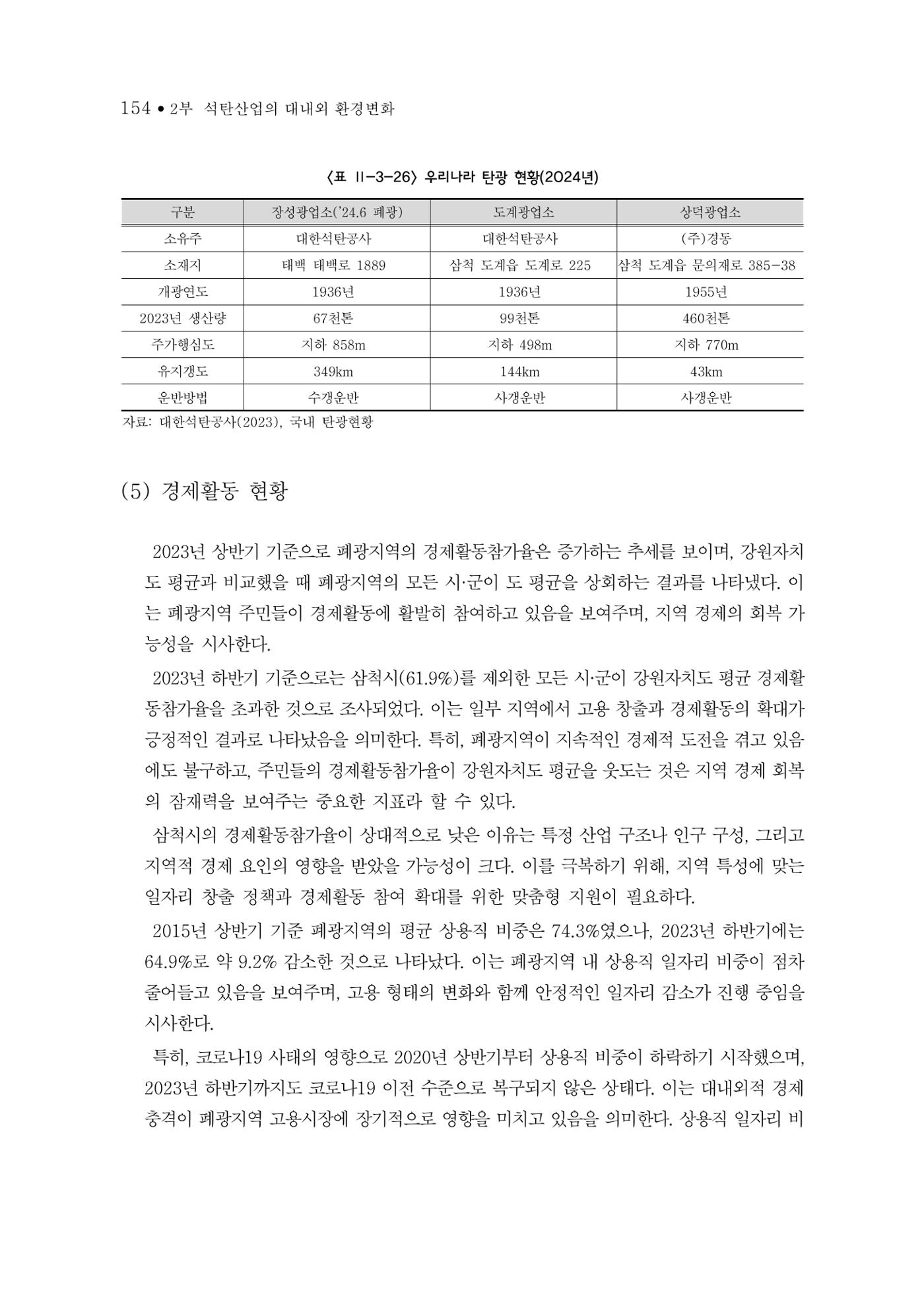 석탄산업의 여정 158페이지
