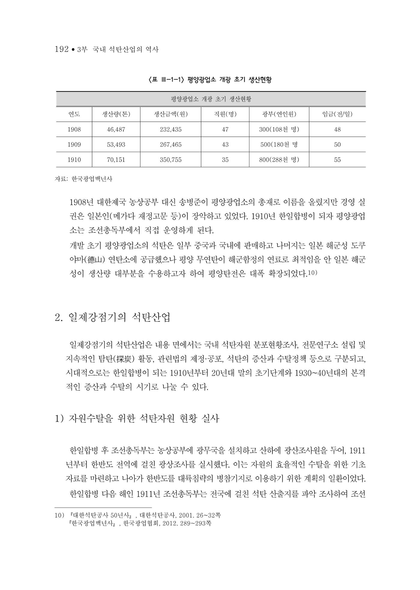 석탄산업의 여정 196페이지