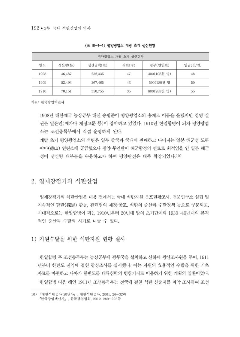석탄산업의 여정 196페이지