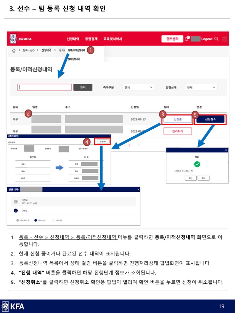 IDS 선수등록 매뉴얼 19페이지