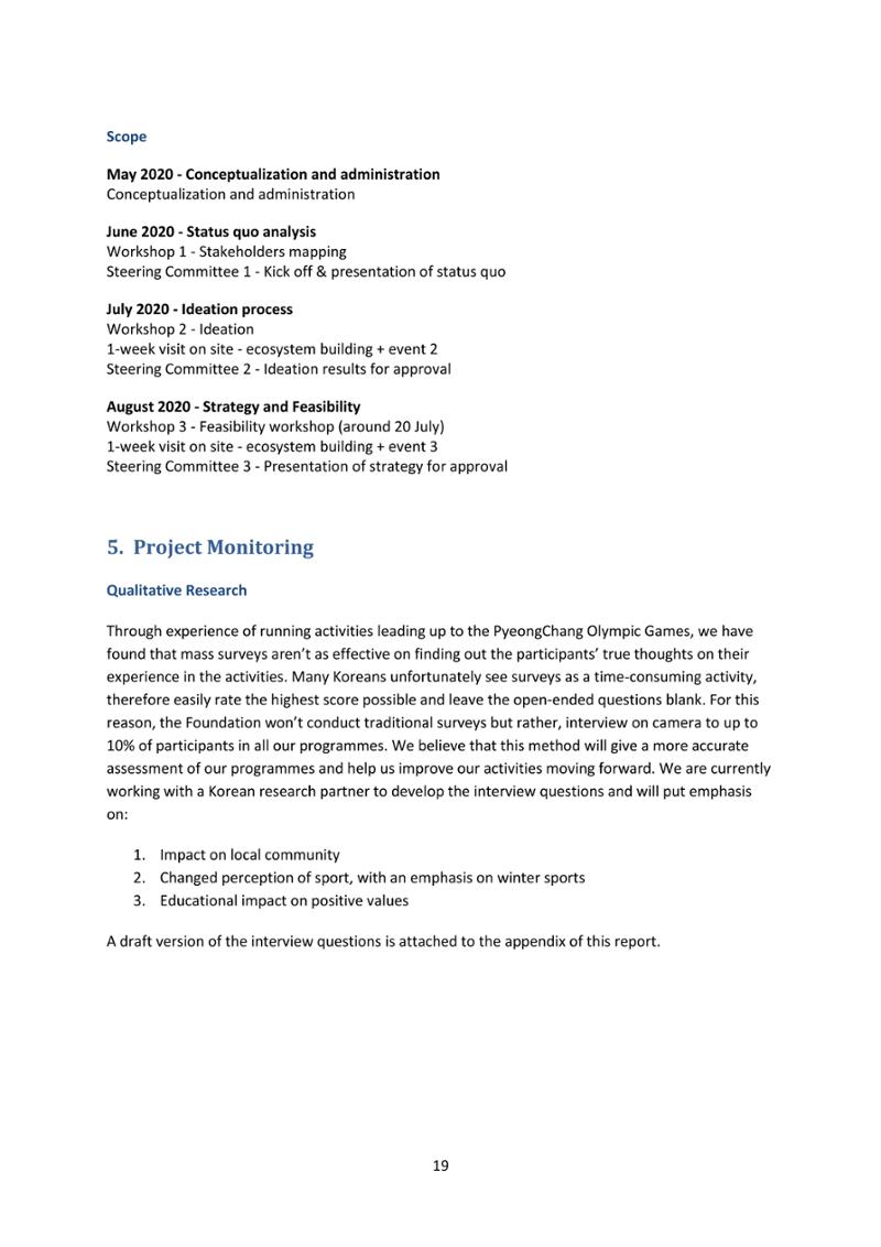 2019 Report and 2020 Plan 21페이지