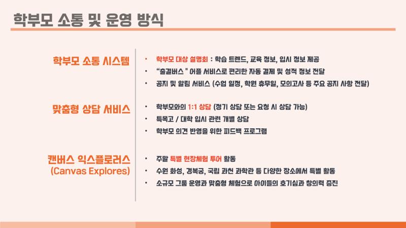 크림슨학원 커리큘럼 32페이지