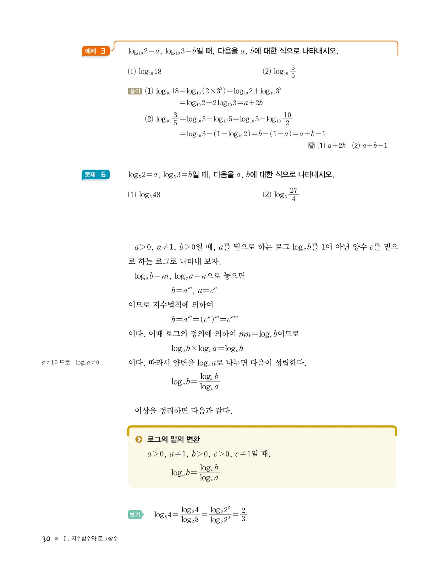 신사고(고성은) 고등학교 수학1 6페이지