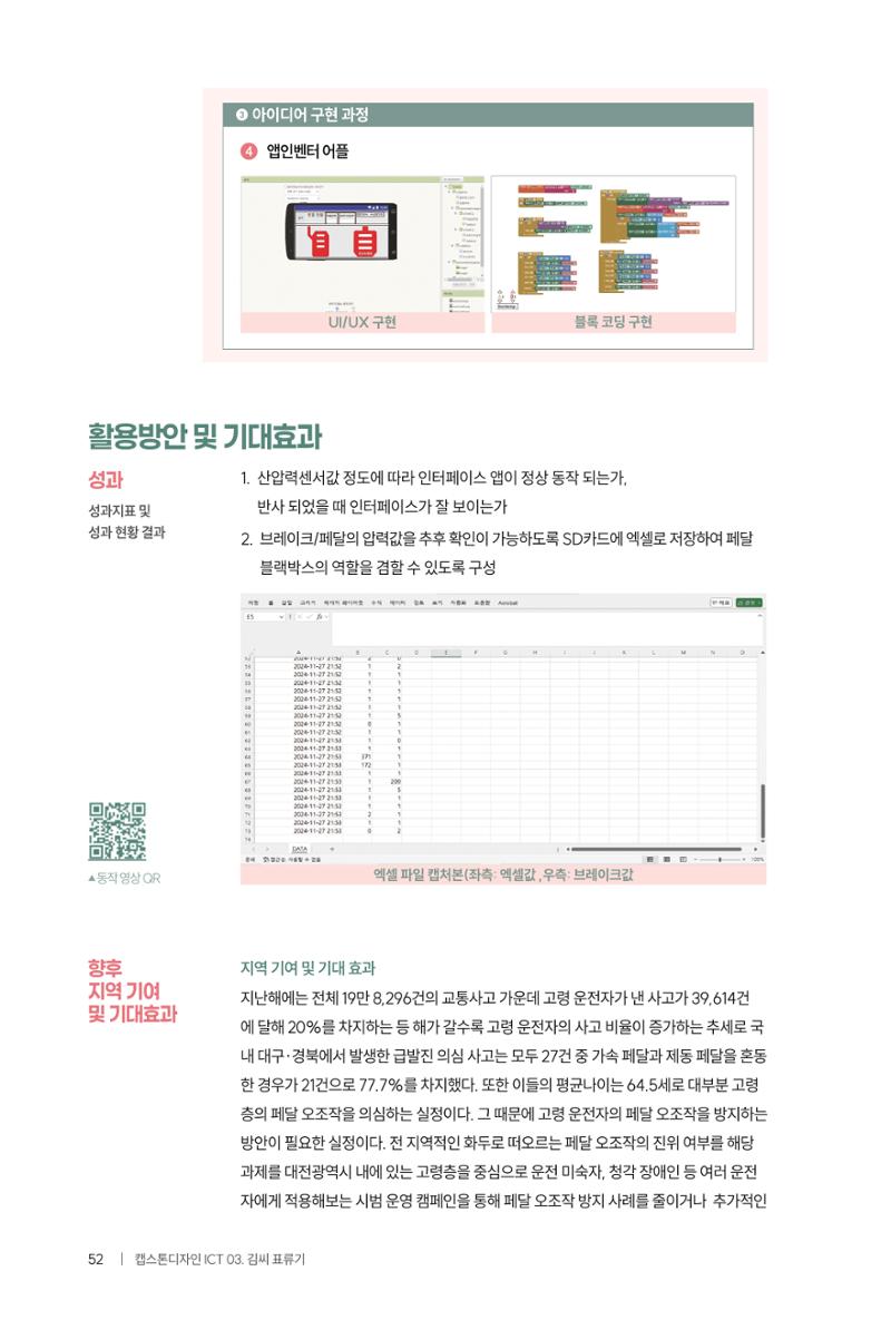 2024 DSC공유대학 리빙랩·캡스톤디자인 경진대회 우수사례집 56페이지