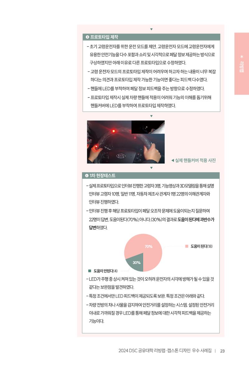 2024 DSC공유대학 리빙랩·캡스톤디자인 경진대회 우수사례집 27페이지