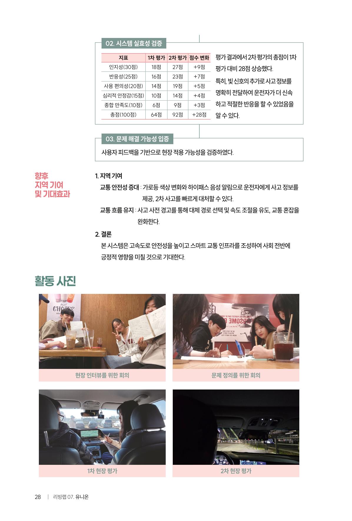 2024 DSC공유대학 리빙랩·캡스톤디자인 경진대회 우수사례집 32페이지