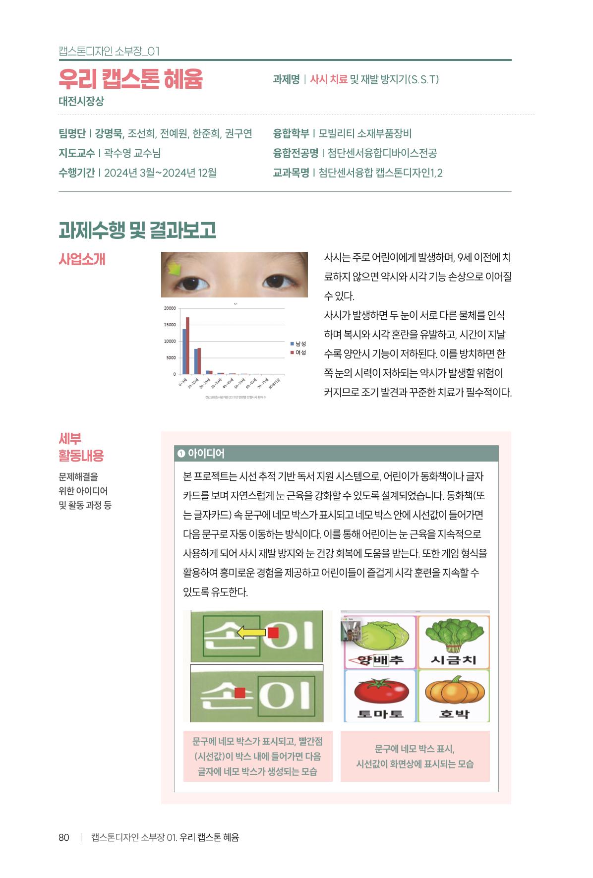 2024 DSC공유대학 리빙랩·캡스톤디자인 경진대회 우수사례집 84페이지