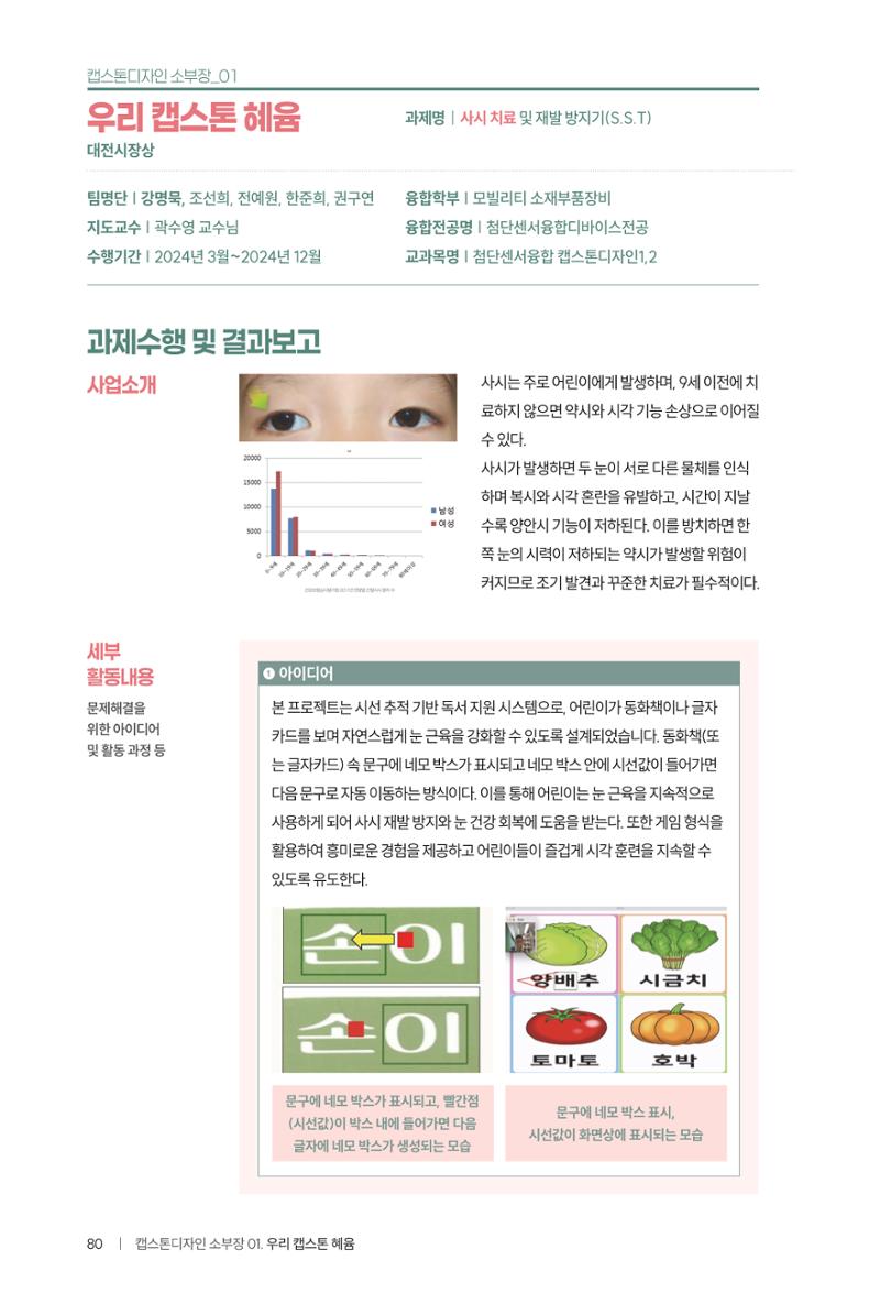 2024 DSC공유대학 리빙랩·캡스톤디자인 경진대회 우수사례집 84페이지