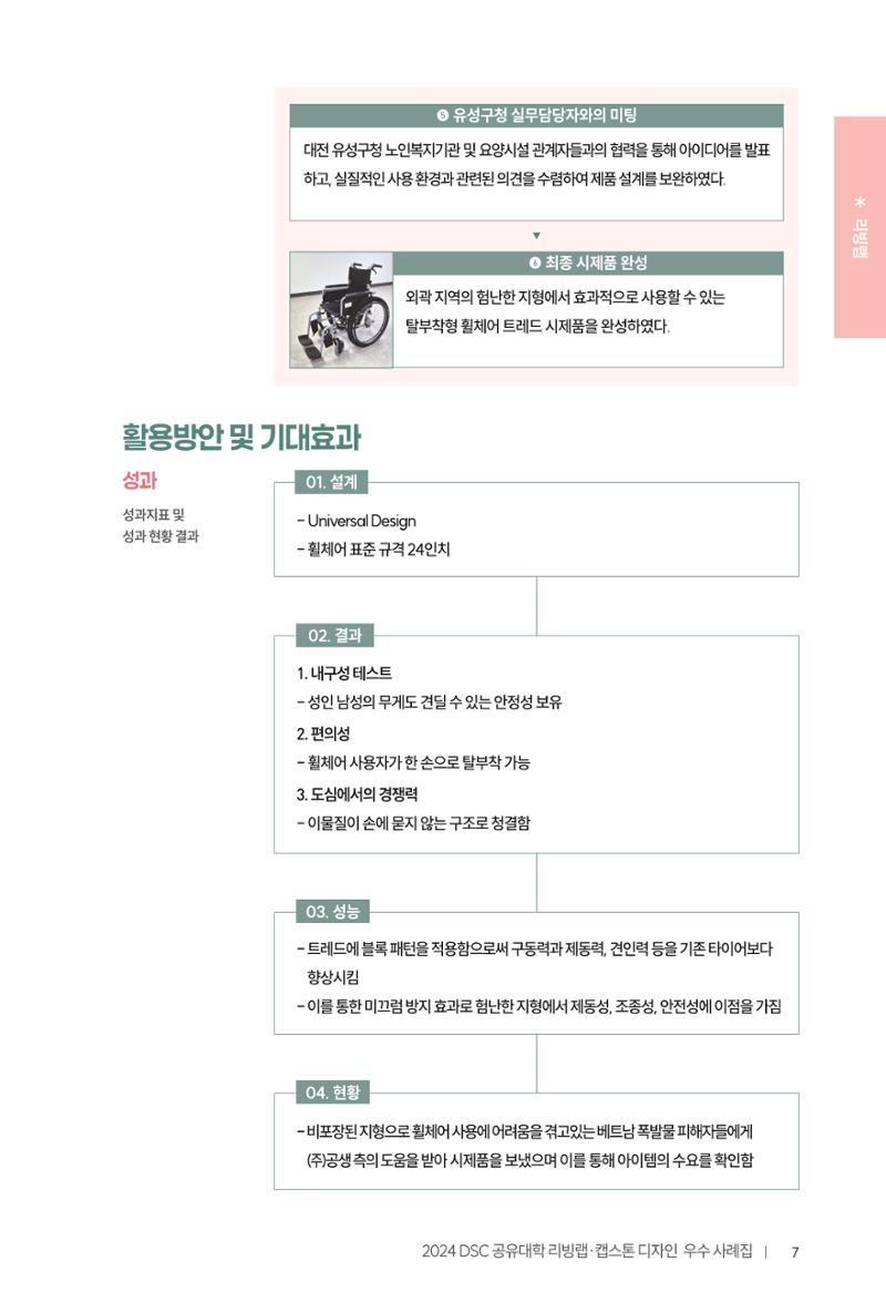 2024 DSC공유대학 리빙랩·캡스톤디자인 경진대회 우수사례집 11페이지