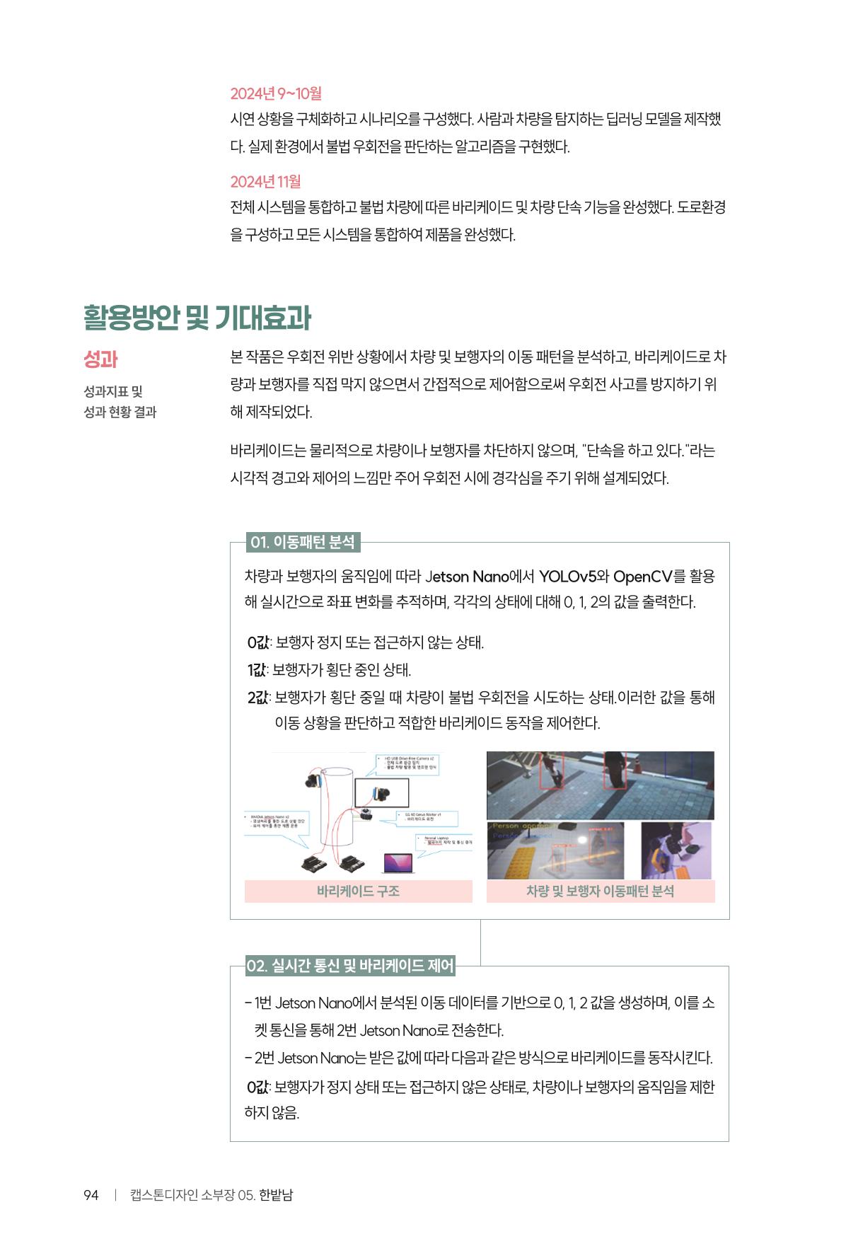 2024 DSC공유대학 리빙랩·캡스톤디자인 경진대회 우수사례집 98페이지
