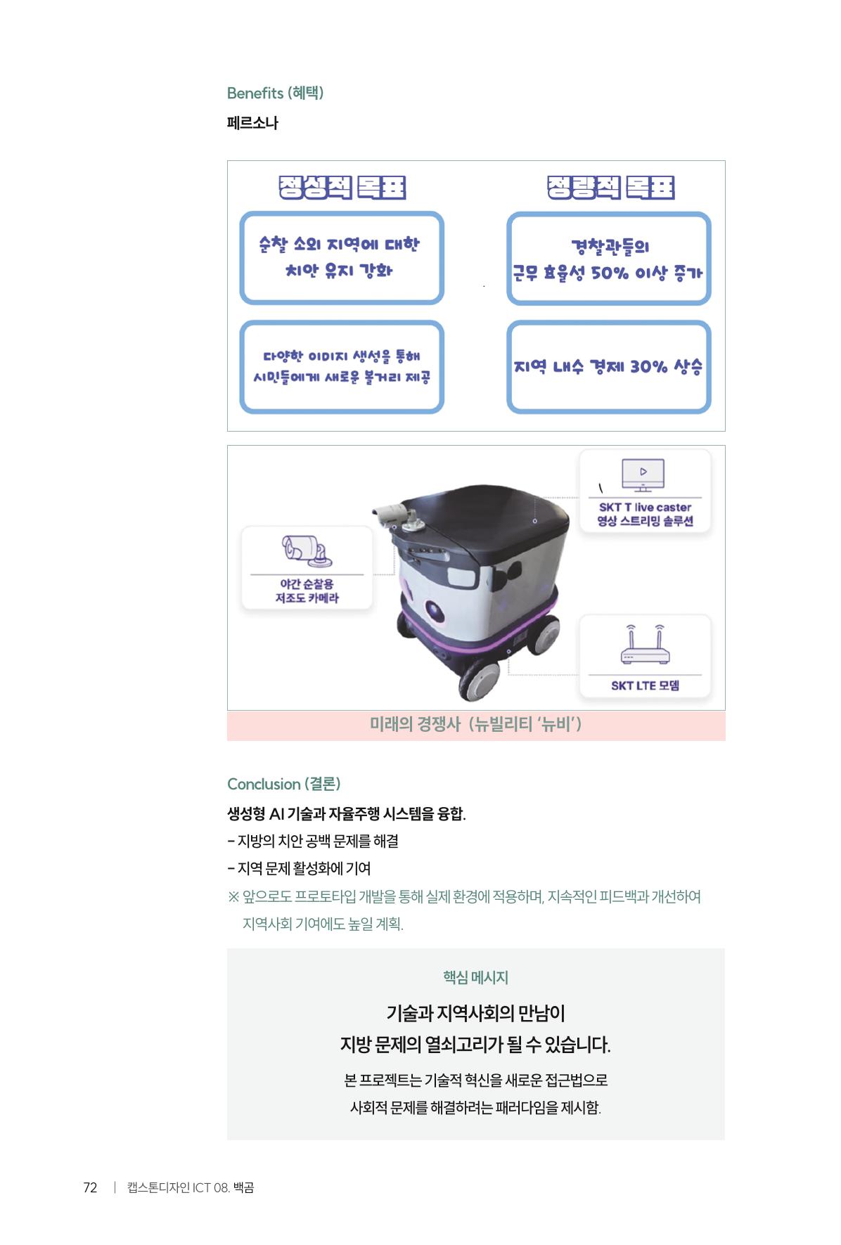 2024 DSC공유대학 리빙랩·캡스톤디자인 경진대회 우수사례집 76페이지