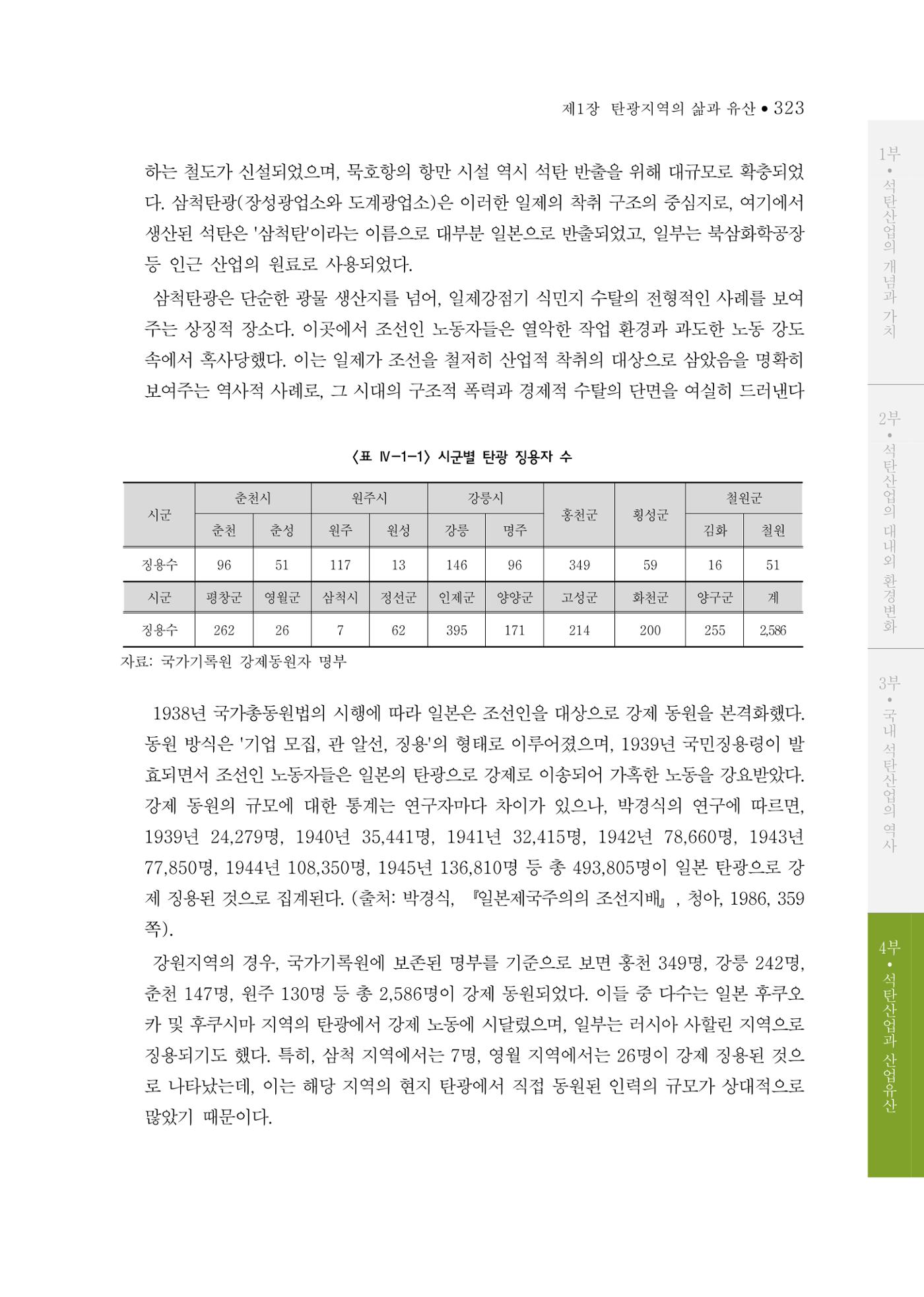 석탄산업의 여정 331페이지