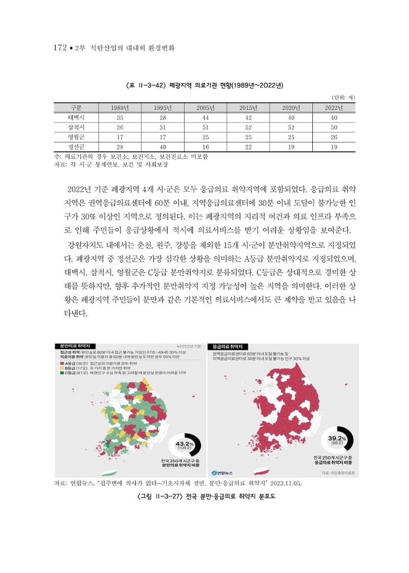 석탄산업의 여정 180페이지