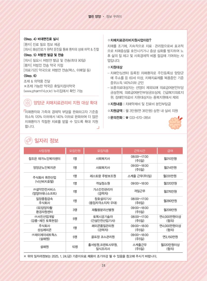 양양소식지 2025. 2월호 24페이지