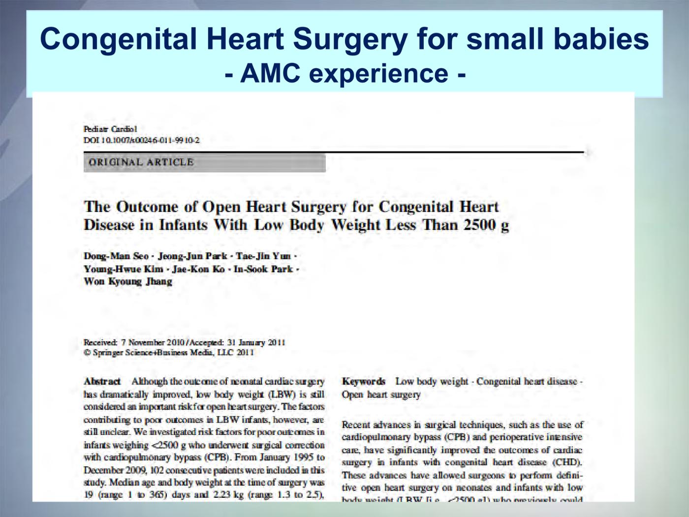 2025 Pediatric Heart Forum Presentation 266페이지