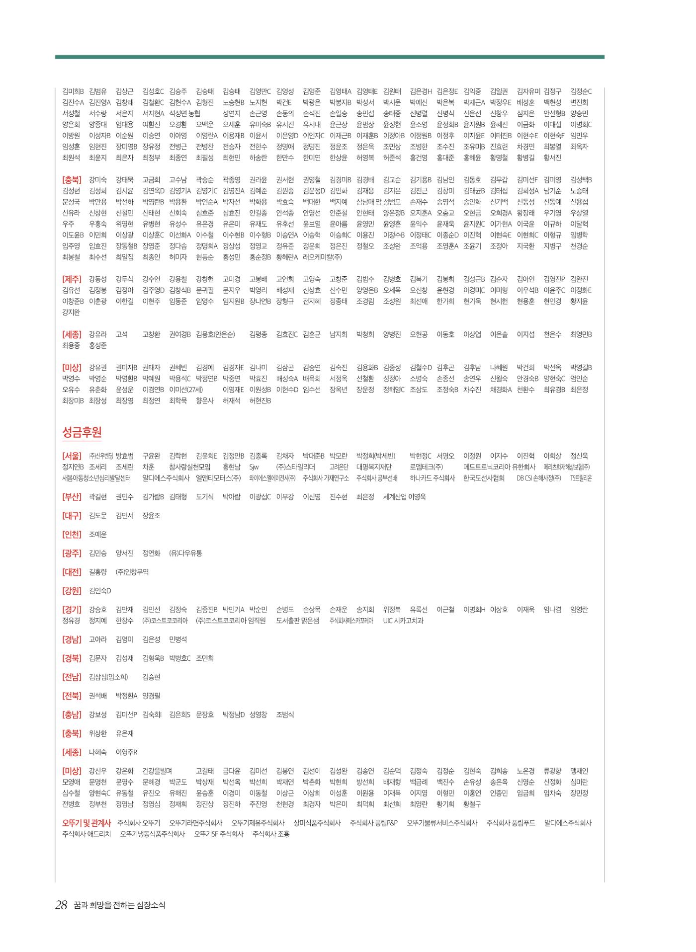 2020 심장소식 가을호  127호 28페이지